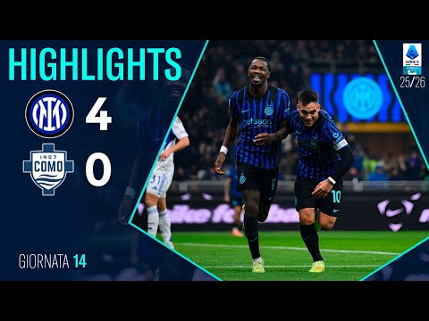 Video Inter Como | 4-0 | Gli Highlights | Lega Serie A 2025 | como inter