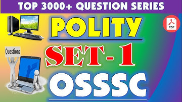 Indian polity mcq || odia gk for osssc || part-1 || odia nagara bigyan mcq by  digital odisha