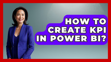 How To Create KPI In Power BI? - The Friendly Statistician