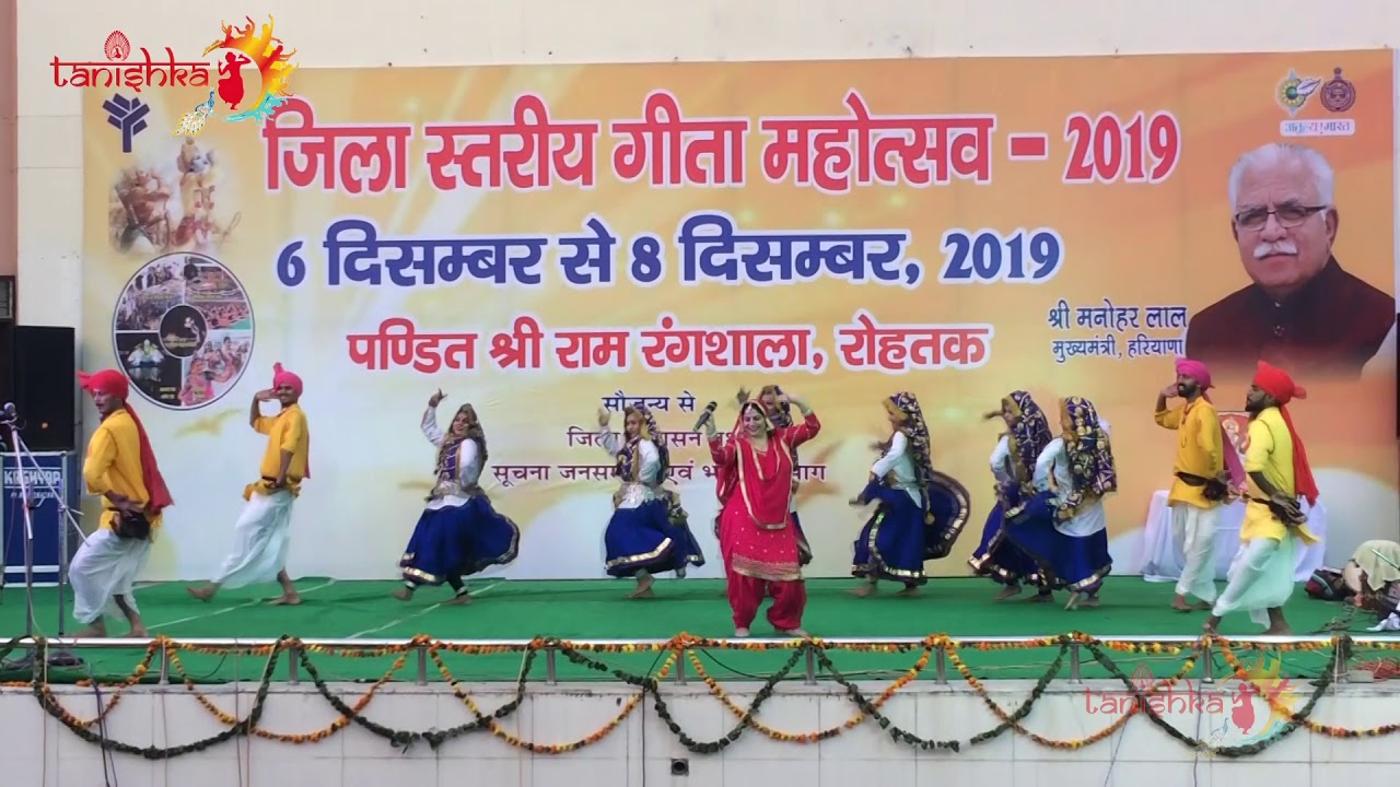 Mera Daman Sima de || Sispal Singh and Poonam ||  Geetajayanti-19 || Rohtak || Team Tanishka Arts