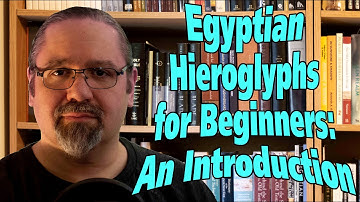 Egyptian Hieroglyphs for Beginners.  Video 1: Introduction.