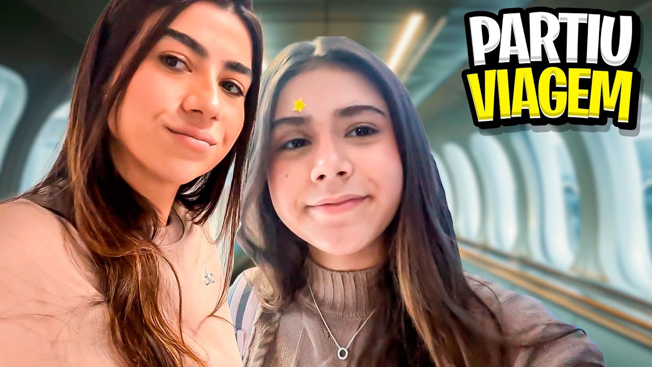 FINALMENTE PARTIU PARA MINHA VIAGEM DOS SONHOS! ✈️✨