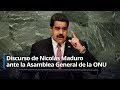 Discurso del presidente de Venezuela, Nicolás Maduro, en la 75ª Asamblea General de la ONU 2020