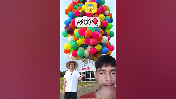 How many balloons to make a store fly? Mr Beast ll #mrbeast #shorts