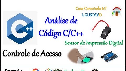 Análise do código C/C++ do Sensor de Biometria com Arduino