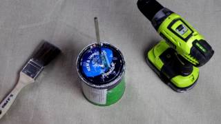 How To Stir Paint With A Drill - D.I.Y. Bunnings Warehouse Using a paint mixer drill attachment is a simple and less messy way to mix up your paint. Bunnings shows you how in this simple