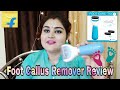 Electric Foot Callus Remover Honest Review // Flipkart Shopping Review // Bubbly Life