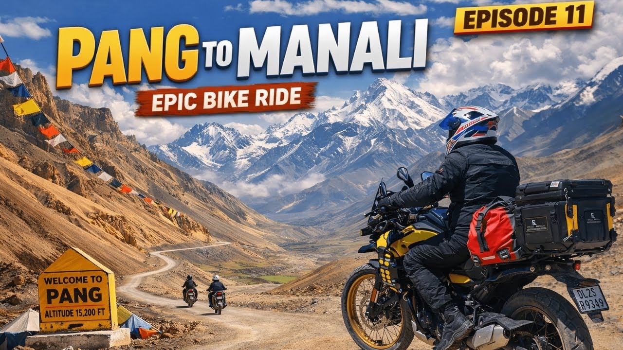 Pang to Manali | Solo Ride | Episode 11 | Ladakh 2025