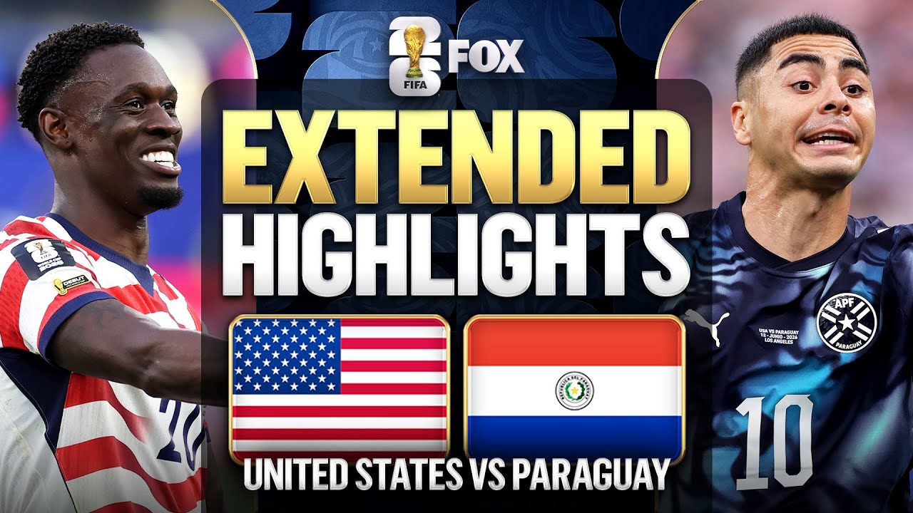 United States vs Paraguay Extended Highlights 🌎🏆 2026 FIFA World Cup™
