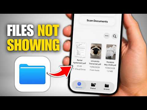 How To Fix iPhone Files Not Showing All Files / Missing