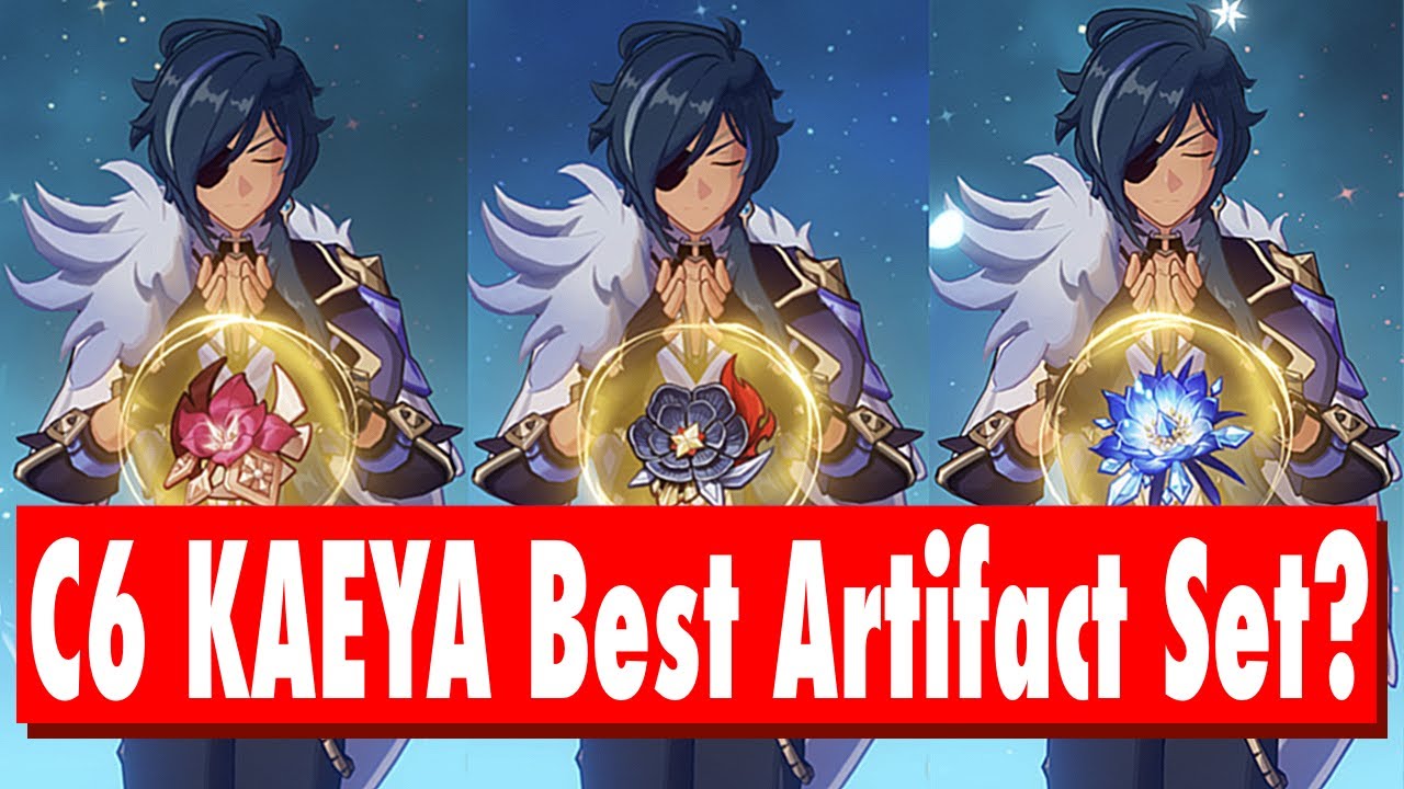 What is the BEST Artifact Set for Kaeya DPS? [Physical C6 Kaeya Build