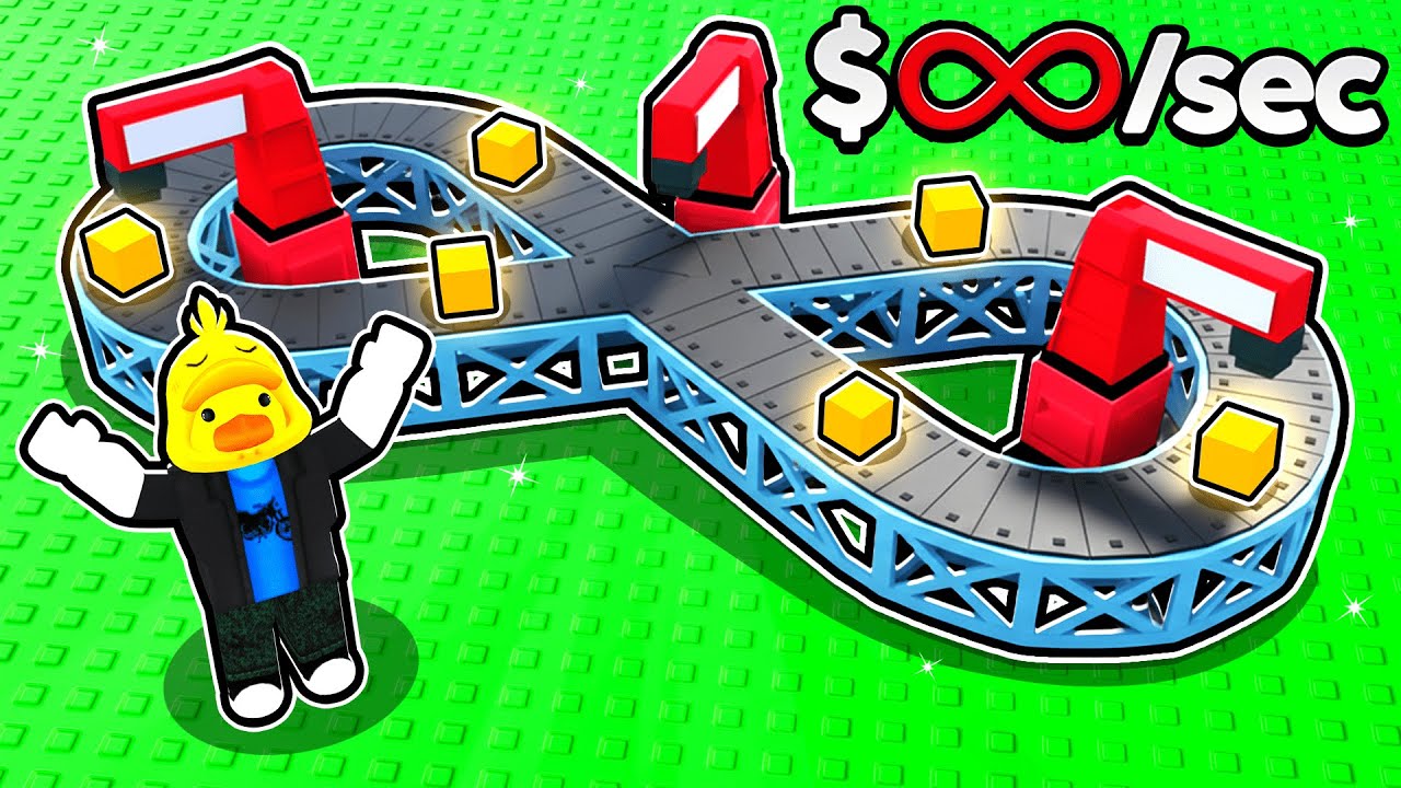 Я заработал БЕСКОНЕЧНЫЕ деньги, построив игру Infinite Level Tycoon в Roblox!