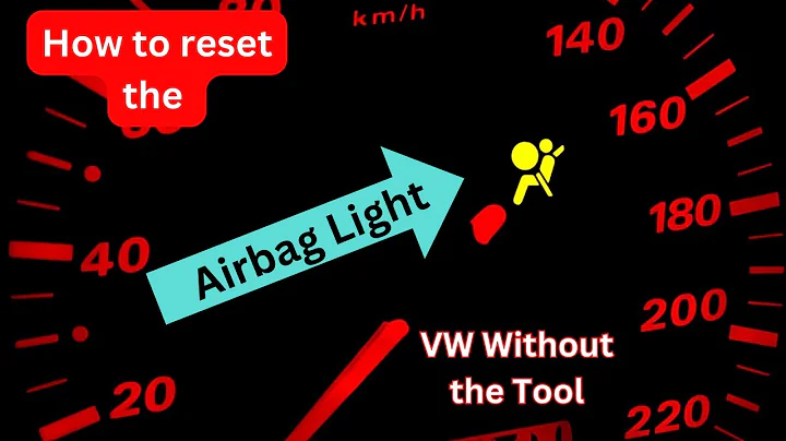 How to reset the airbag light VW  Without the Tool