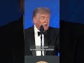 Trump honors Secret Service who protected him at previous WHCD