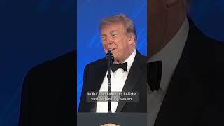 Trump honors Secret Service who protected him at previous WHCD