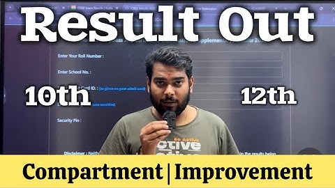 Finally CBSE  Compartment Result OUT ✅ Compartment,Rt 2025🚨class 10,12😳|CBSE news