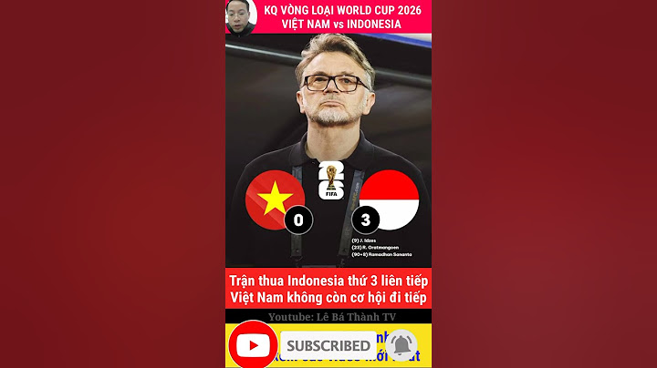 Việt Nam vs Indonesia l Kết quả trận 4 vòng loại world cup 2026 #worldcup #vietnam #indonesia