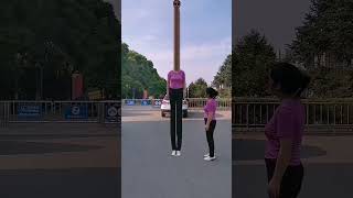 Long neck and long legs flying special effects original video unexpected ending flying long legs