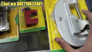 Mengenal Berbagai Macam Jenis-Jenis Model Tubbing Cutter Pemotong Pipa Aluminium Dengan Ukurannya