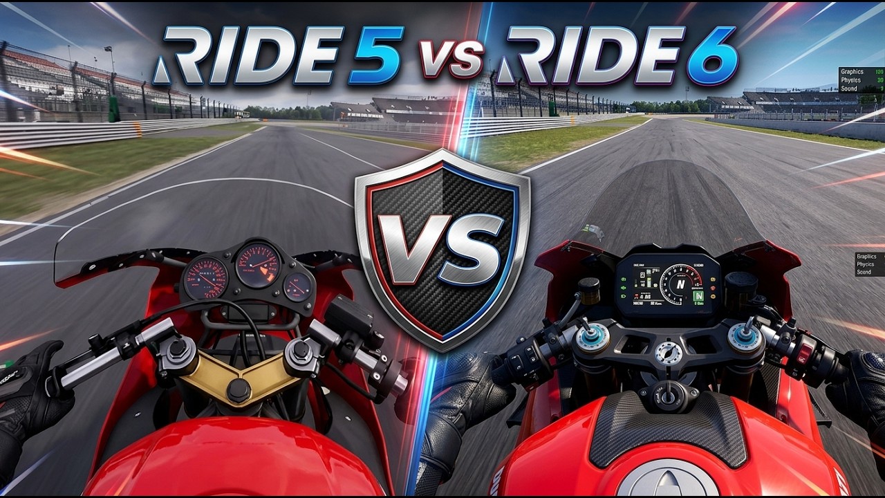 Ride 5 vs Ride 6 | ¿Cuál es Mejor?