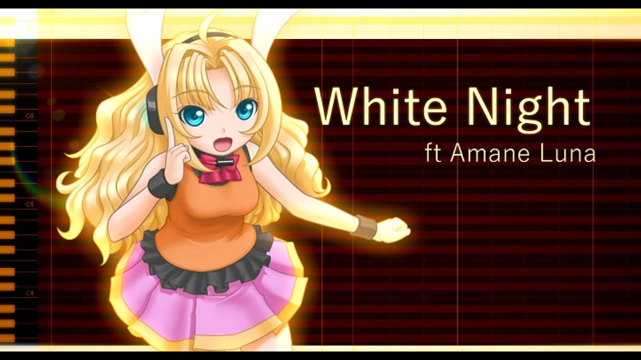 Amane Luna / White Night【UTAUカバー】 - YouTube