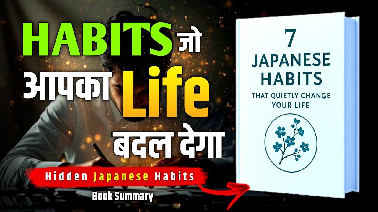 7 Japanese Habits That Quietly Change Your Life । Book Summary In Hindi । Audiobook
