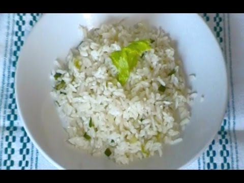 Arroz al apio.- RecetasdeLuzMa