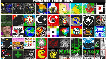 PixelCanvas.io | PixelCanvas Faction Board