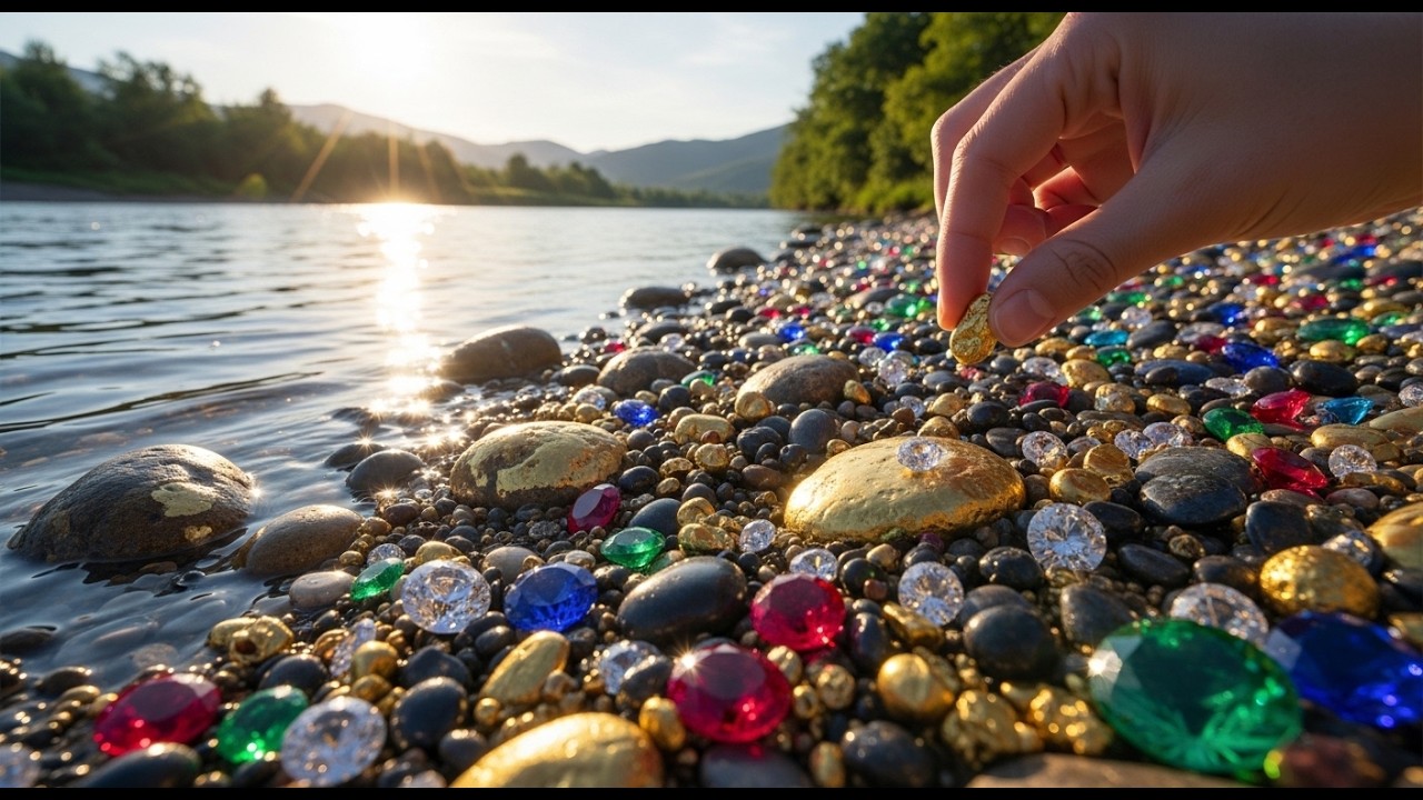 I Found a Giant Gold Nugget in the Dirt!