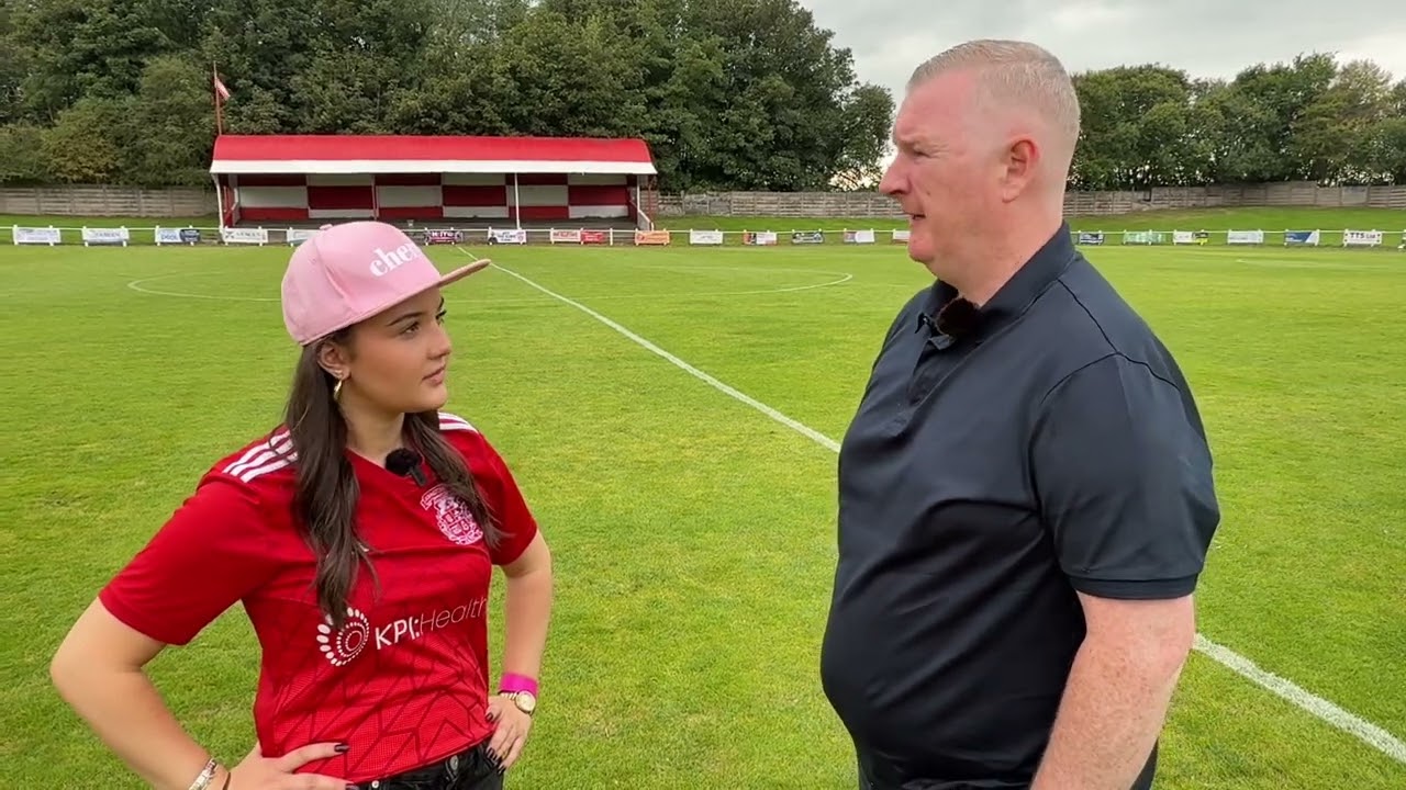 Catherine and Murdo have a chat after today’s match!
