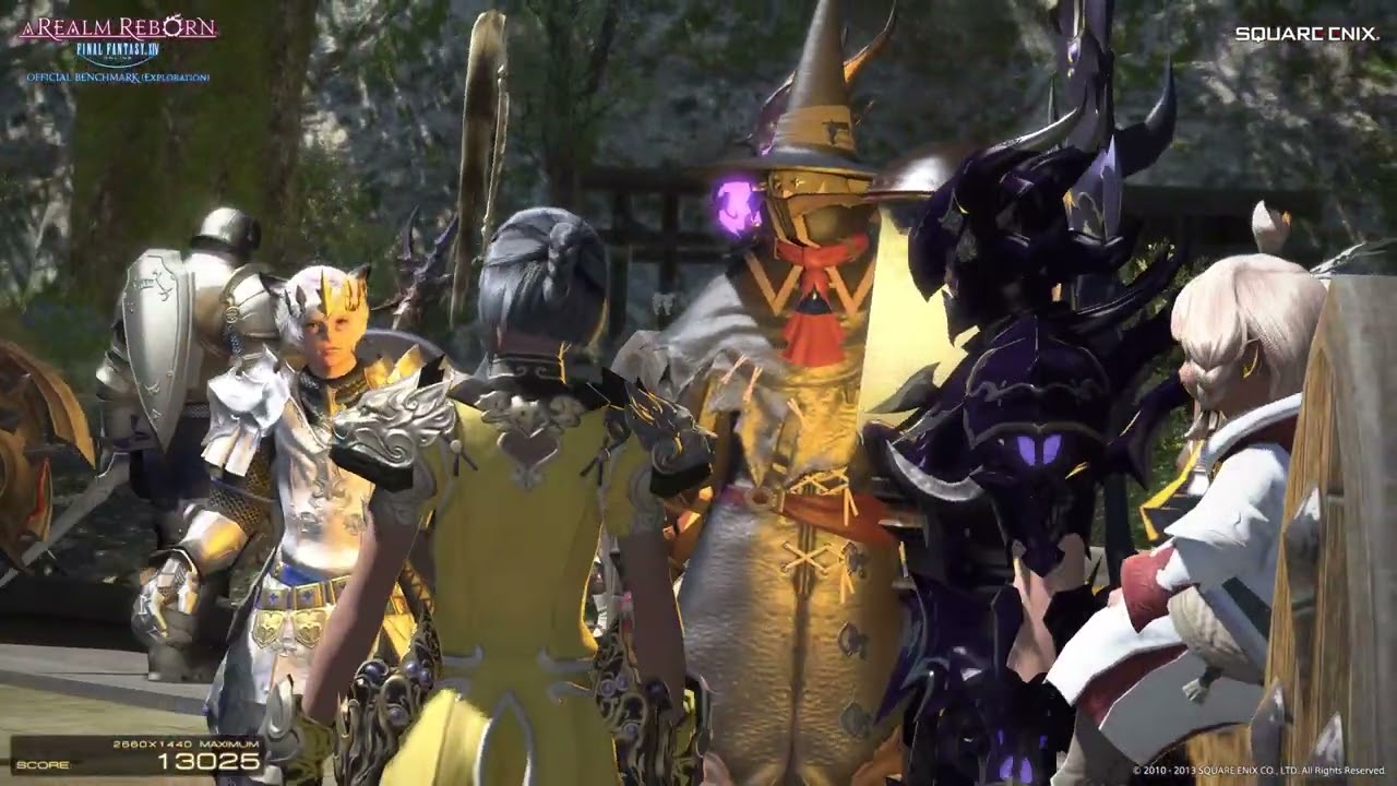 Final Fantasy XIV 2.0 - A Realm Reborn Official Benchmark in 2023