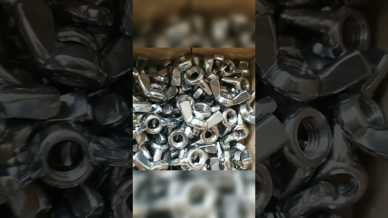 UNC Coarse Thread Wing Nut Zinc Plated Steel Nuts BUTTERFLY NUT TO FIT BOLTS