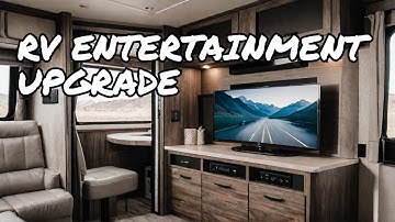 UPDATE Your Old RV Entertainment Center in Just One Weekend!