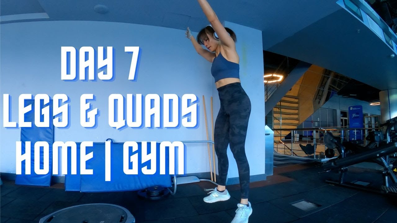 DAY 7 | LEGS & QUADS WORKOUT.. - YouTube