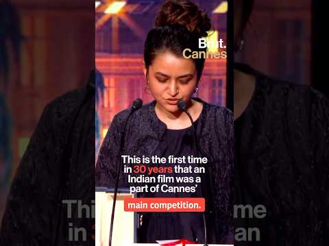 Filmmaker Payal Kapadia spoke to Brut after her film won the Grand Prix at the Cannes Film Festival.