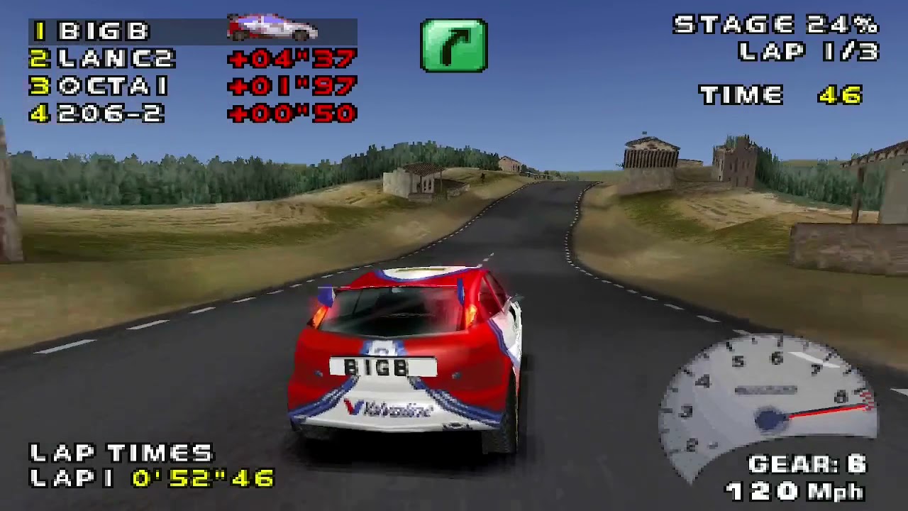 Need for Speed: V-Rally 2 Low vs Max Gameplay (Duckstation)