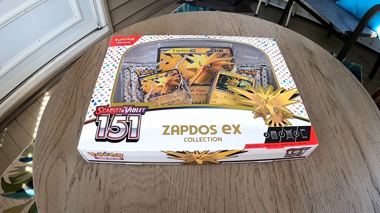Why do people say this has the best hit rate? - 151 Zapdos EX Box
