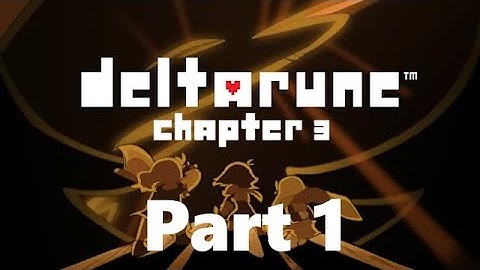 RotcodFox Live | Deltarune: Chapter 3 (Part 1)