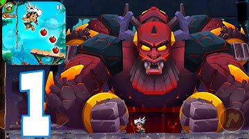 Jungle Adventure 4 - World 1 - Gameplay Walkthrough Part 1 ( ANDROID / iOS )