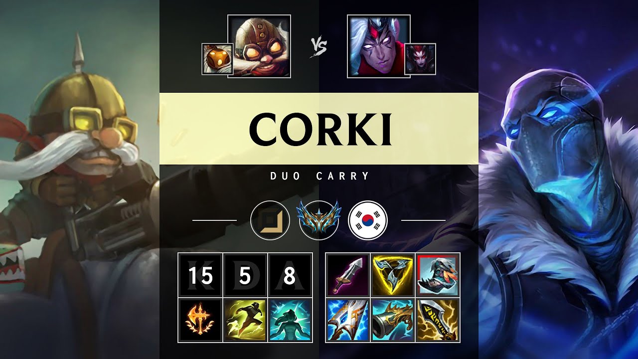 Corki ADC vs Varus - KR Challenger Patch 25.16
