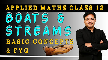 Boats and Streams |  Basic Concepts | PYQ | Quantiative aptitude  | Applied Maths class 12