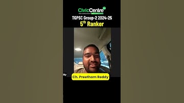 Mr.Preetham Reddy | TSPSC Group-2 Success Story | How I Cracked Group-2 & Secured a Top Rank!