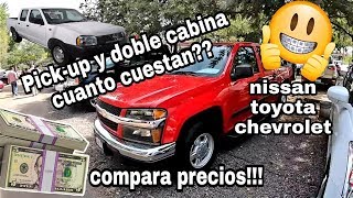 CAMIONETAS EN VENTA PICKUP Y DOBLE CABINA  10 ️ tianguis autos usados