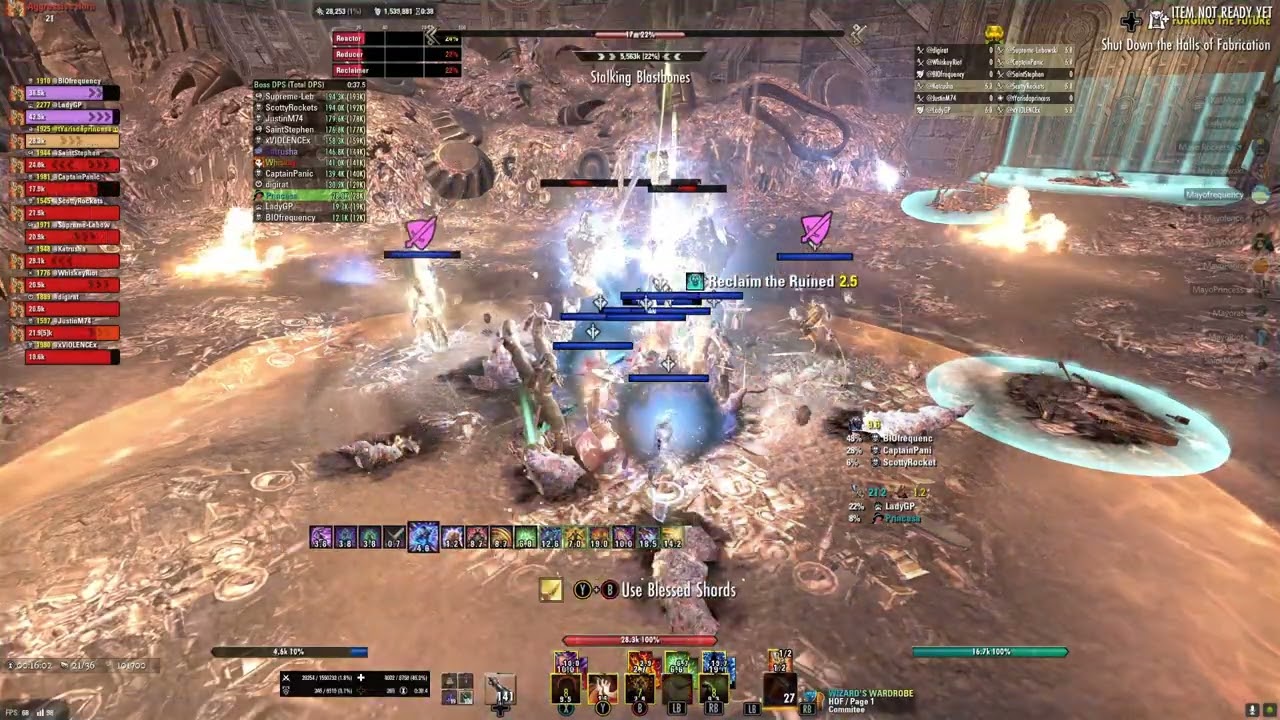 ESO vHof solo heal Triplets burn strat