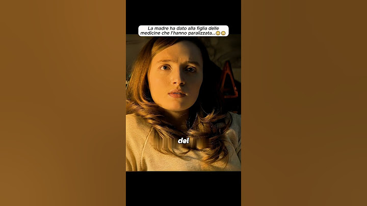 La madre ha dato alla figlia delle medicine che l’hanno paralizzata... #film #shorts