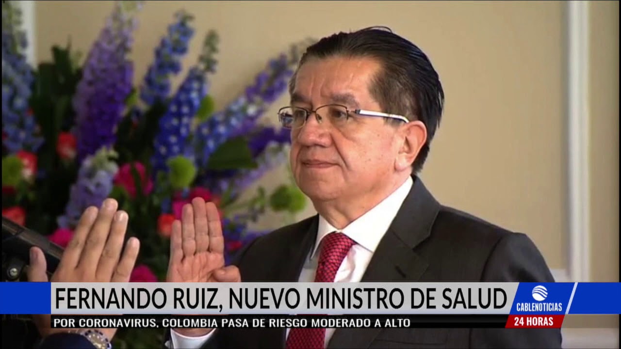 Fernando Ruiz Gómez se posesionó como nuevo ministro de Salud - YouTube