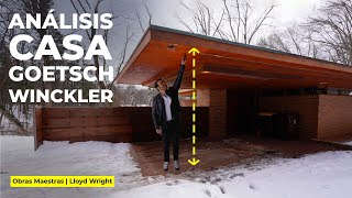 GOETSCH-WINCKLER HOUSE ANALYSIS | Masterpieces | Frank Lloyd Wright