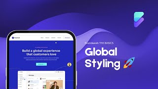 6. Master Global Styling in Foundaweb ๐