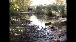 Playing in a puddle with my Bronco