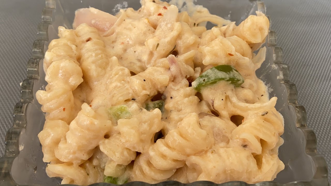 White sauce pasta recipe / creamy white sauce pasta kaise bante hai